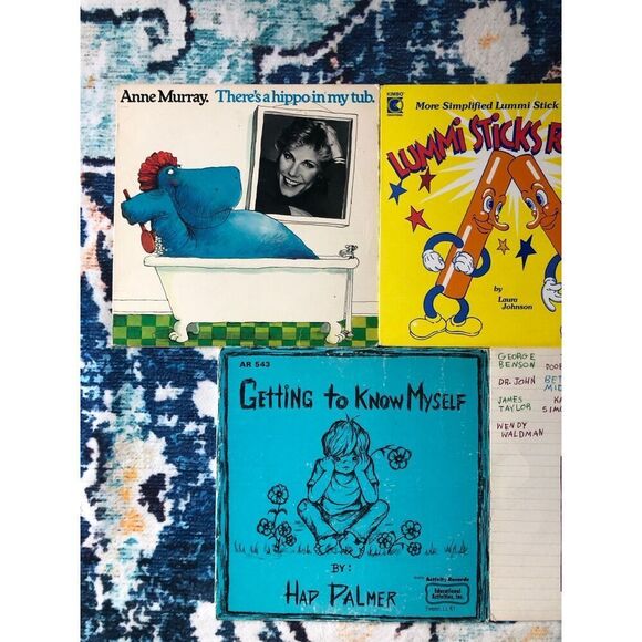 Vintage children’s record bundle lot Lumi Sticks Harmony Anne Murray LPs records - Picture 6 of 8
